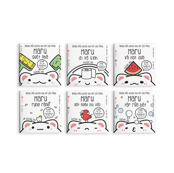 Sách Ehon Maru cùng mẹ dạy bé những thói tự lập ngay từ nhỏ