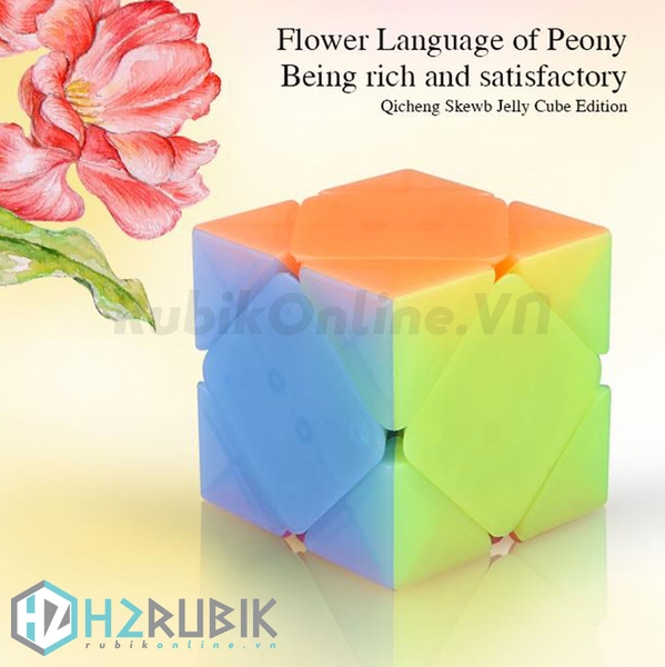 Qiyi Qicheng Skewb Jelly