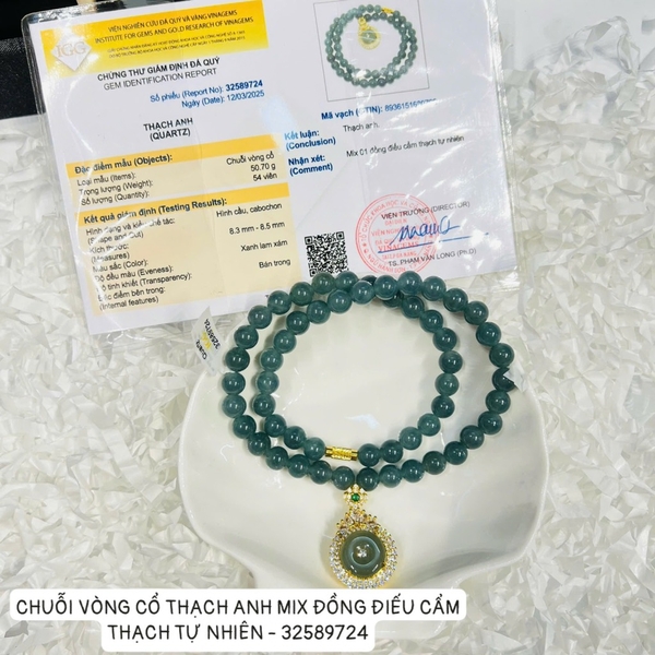 CHUỖI VÒNG CỔ THẠCH ANH