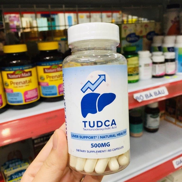 VIÊN UỐNG GIẢI ĐỘC GAN TUDCA MAXLIFE 500MG - 60 VIÊN