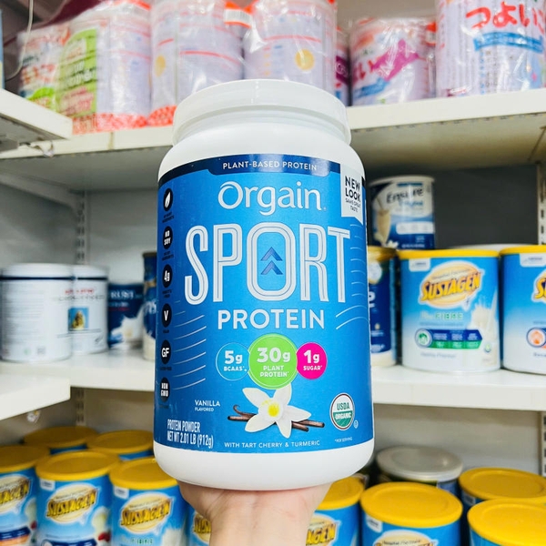 BỘT ORGAIN PROTEIN SPORT - 912G