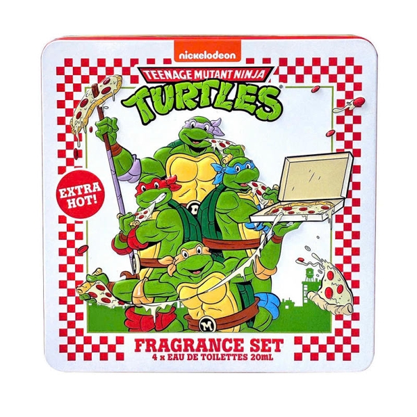 SET NƯỚC HOA TRẺ EM NINJA RÙA TURTLES EDT - 4x20ml