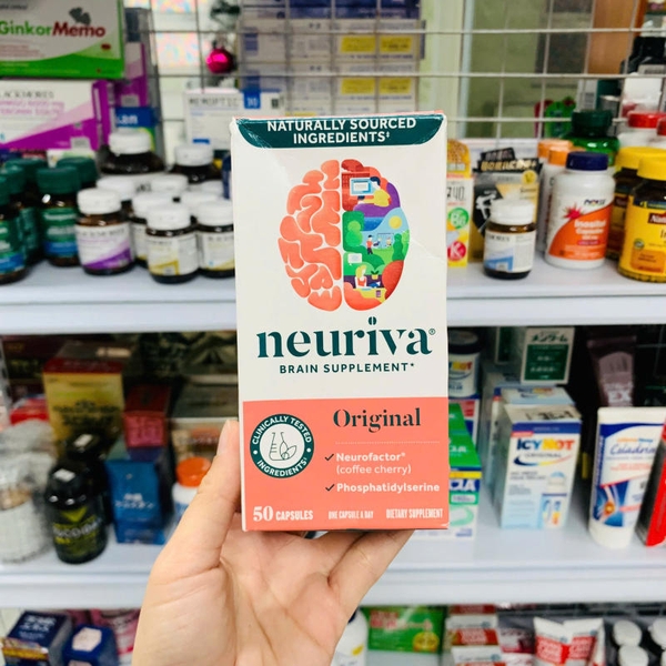 VIÊN UỐNG BỔ NÃO NEURIVA BRAIN SUPPLEMENT ORIGINAL - 50 VIÊN