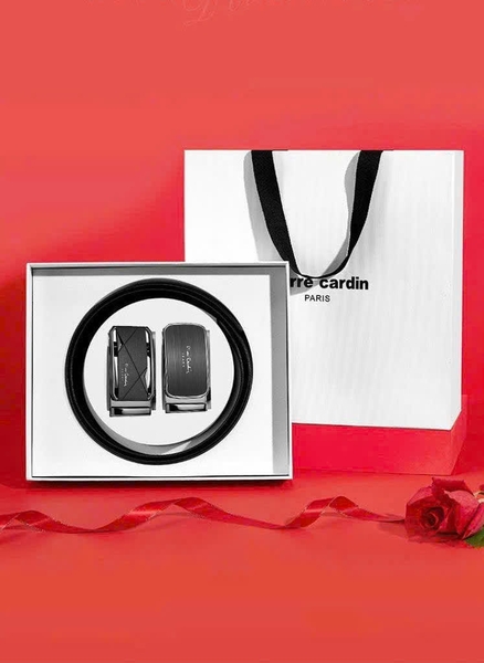 SET DÂY THẮT LƯNG PIERRE CARDIN PARIS ( 1 DÂY LƯNG & 2 MẶT)