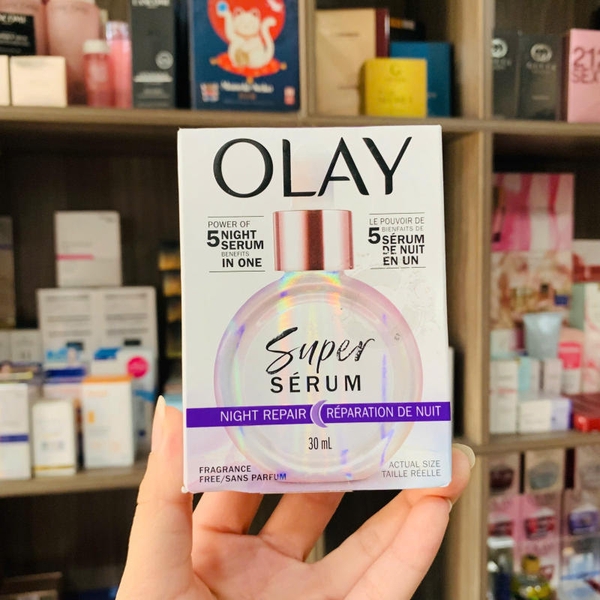 SERUM DƯỠNG DA BAN ĐÊM 5IN1 OLAY SUPER SÉRUM NIGHT REPAIR 30ML