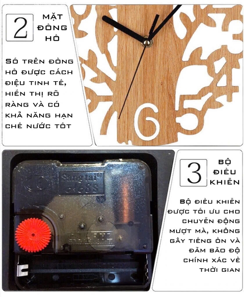 Đồng Hồ Gỗ Thanh Lịch: Sự Lựa Chọn Tinh Tế Cho Không Gian Sống
