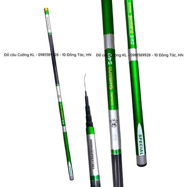 Cần tay ngắn DIAOWANG Shimano xanh lá (85cm) - Main Image