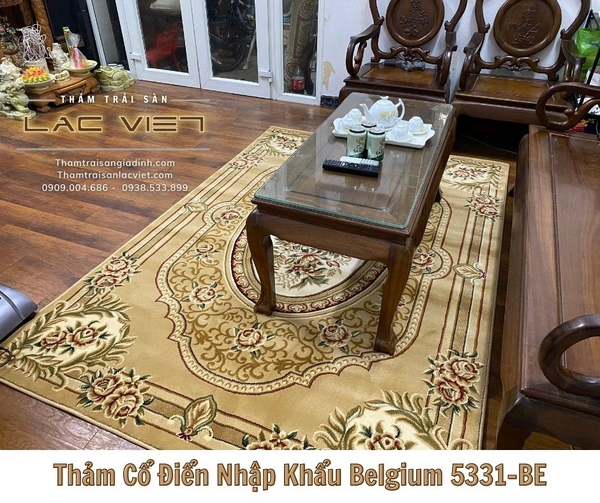 Thảm Cổ Điển Nhập Khẩu Belgium 5331-BE