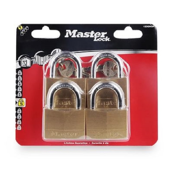 Bộ 4 ổ khóa 150EURQNOP Master Lock
