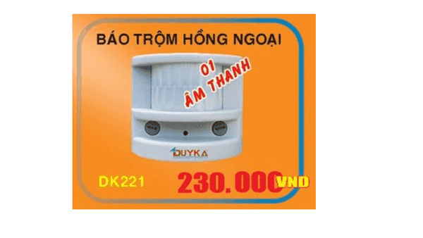 DK221 - Báo trộm hồng ngoại Duy Ka