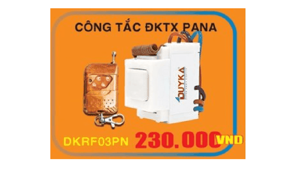 DKRF03PN - Công tắc điều khiển từ xa Pana Duy Ka