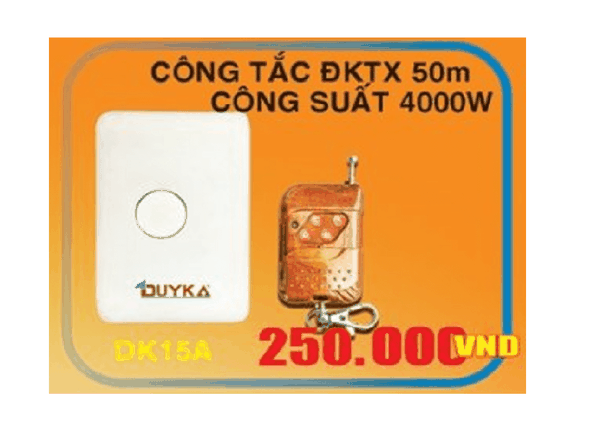 DK15A - Công tắc điều khiển từ xa Duy Ka