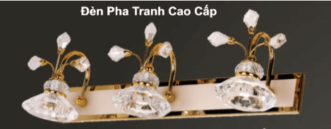 Đèn pha tranh cao cấp PT8846/3