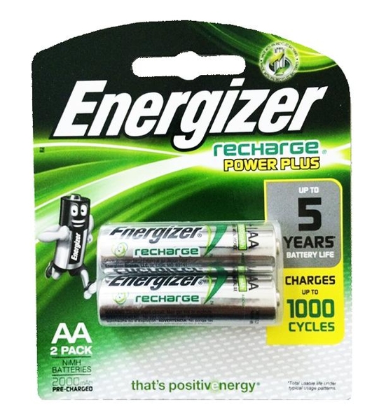 Pin sạc Energizer AA 2.000mAh