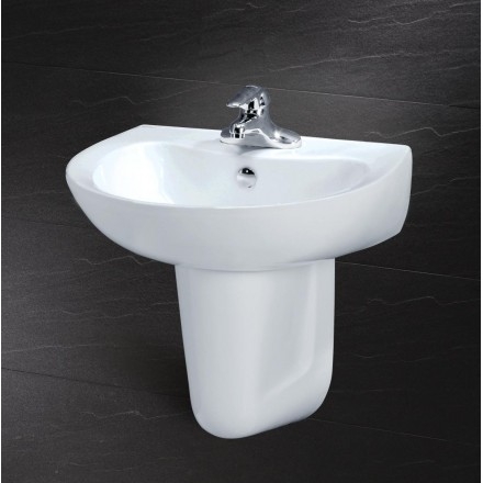 LAVABO Treo Tường CAESAR CHÂN NGẮN L2155