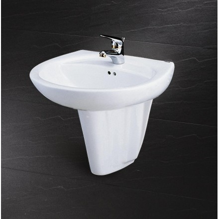 LAVABO Treo Tường CAESAR CHÂN NGẮN L2220