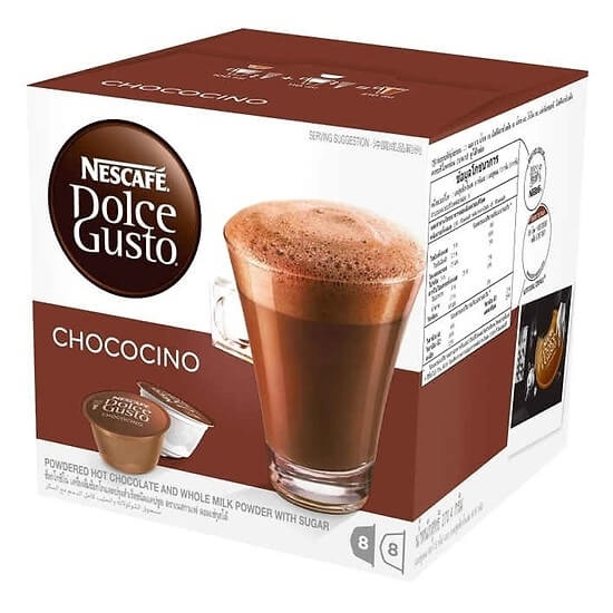 Chococino dạng viên - Thức uống Sô-cô-la sữa Nescafe Dolce Gusto