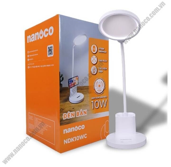 Đèn bàn LED Nanoco - NDK10WC