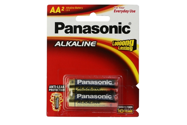 Pin kiềm AA Panasonic Alkaline LR6T-2B (Hộp 24 viên)