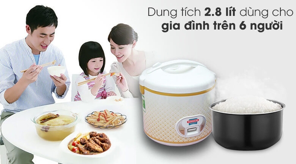 Nồi cơm điện Sunhouse 2.8 lít SH830