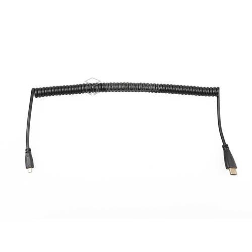 Cáp HDMI ra micro HDMI lò xo xoắn HD-001