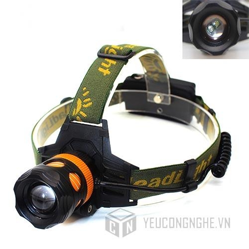 Đèn led đeo đầu đa năng high power headlamp 2000 lumen SF-T09