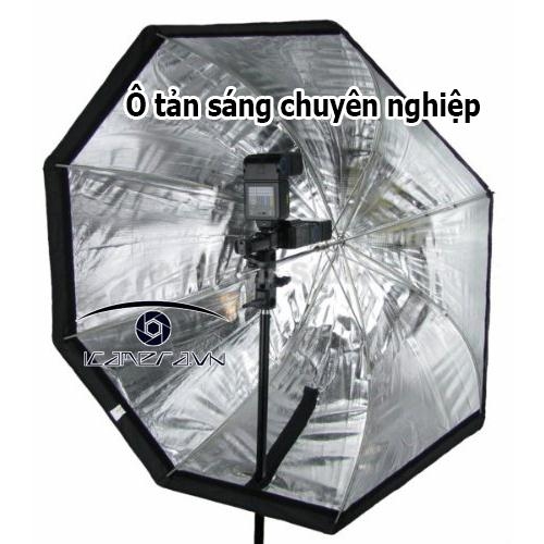 Dù tản sáng hình bát giác đường kính 80cm chuyên nghiệp cho studio