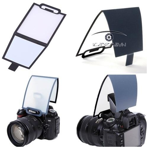 Tản sáng cho Flash cóc máy ảnh Canon, Nikon, Fujifilm Softbox FD-01