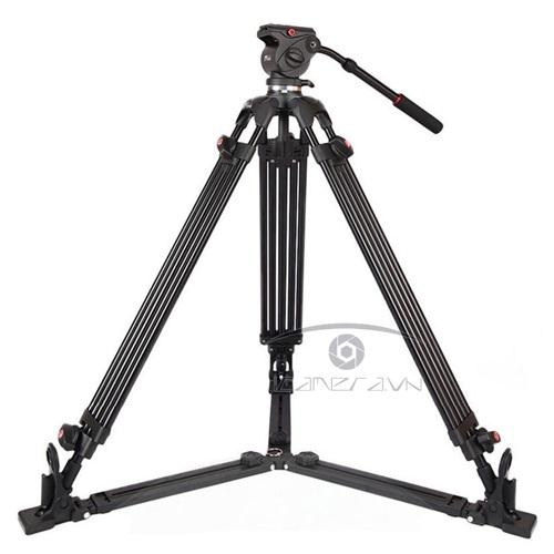 Chân máy quay floor spreader Tripod Jieyang 0508AD