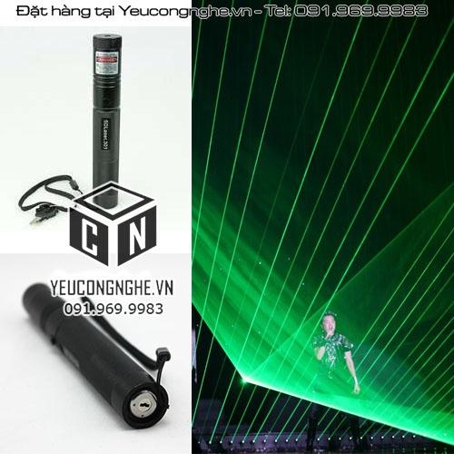 Bút laser giá rẻ mini nhỏ gọn chiếu tia sáng xanh model 301