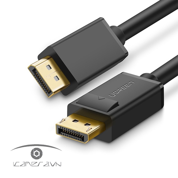 Cáp Displayport 1,5m chính hãng Ugreen 10245 hỗ trợ 2K*4K,3D