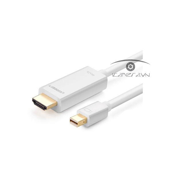 Cáp Mini Displayport to HDMI dài 2m hỗ trợ 4k chính hãng Ugreen 10452