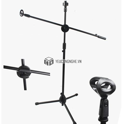 Chân đế micro đứng Mic Stand kèm Boom Arm giá rẻ MS-001