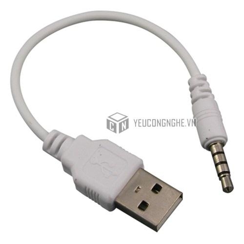 Jack chuyển 3.5mm dương ra jack cắm USB dương giá rẻ