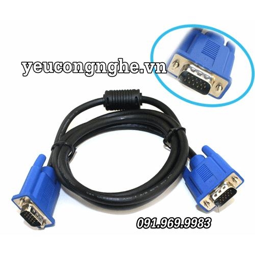 Dây cáp nối hai đầu cổng VGA máy chiếu dài 1.5m