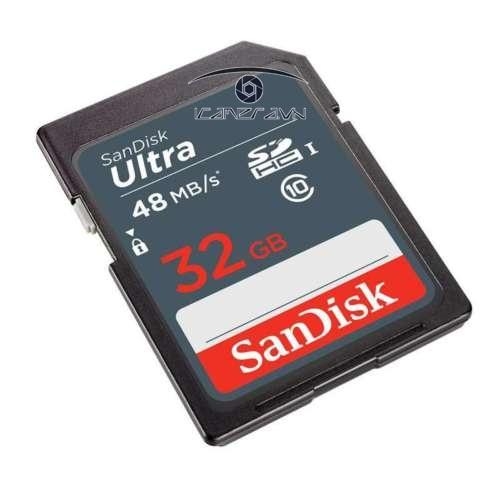 Thẻ nhớ Ultra C10 UHS-1 32GB Sandisk tốc độ 48 MB/s SDSDUNB-032G-GN3IN