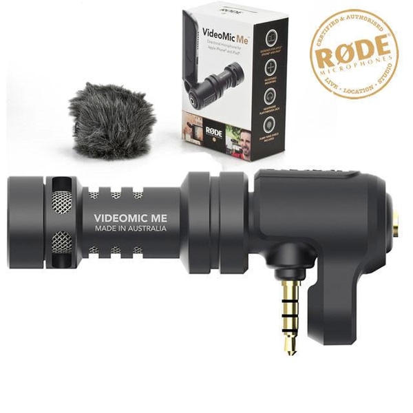 Micro Phỏng Vấn Rode VideoMic ME dành cho điện thoại - Hàng chính hãng