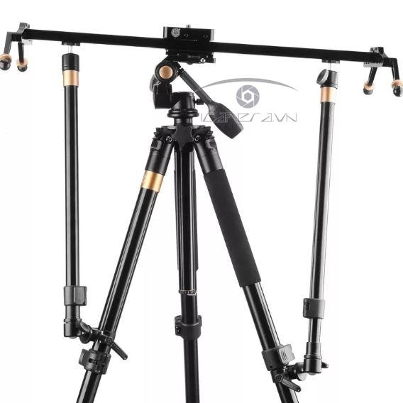 Thanh đa năng hỗ trợ gắn slider lên tripod Slideway Support Rod SSR-02