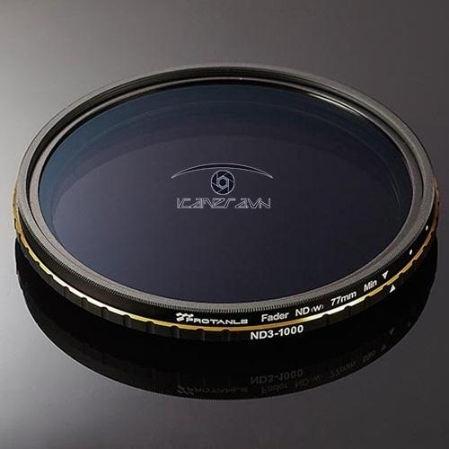 Filter ND Fader 3-1000 cho lens ống kính 77mm chính hãng Pro Tanle