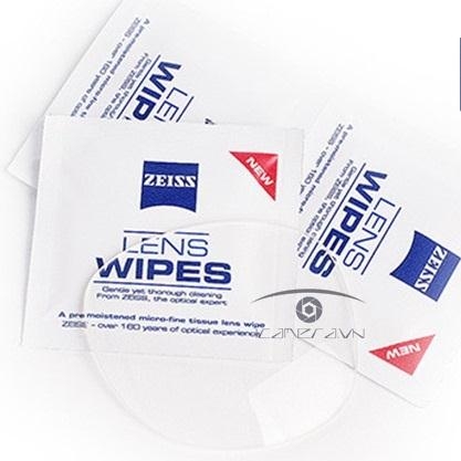 Giấy lau ống kính máy ảnh vệ sinh siêu mịn Lens Wipes Zeiss giá rẻ