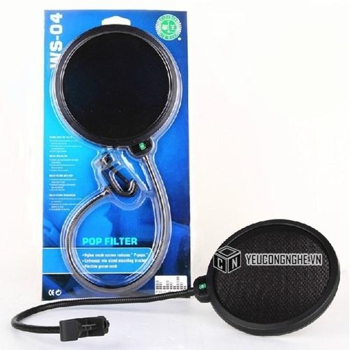 Màng lọc âm cho mic thu âm Pop Filter WS-04 giá rẻ