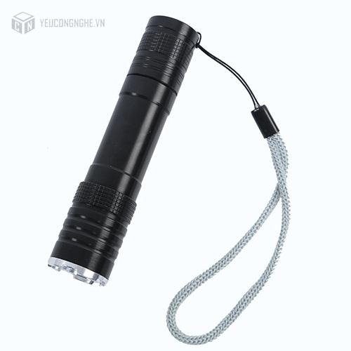 Đèn pin led mini chiếu xa zoom chỉnh độ sáng Power Style WYE3311