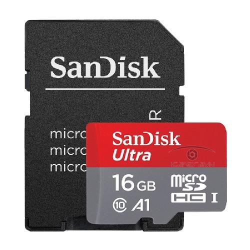 Thẻ nhớ Micro SDHC Sandisk 16GB 98MB/s SDSQUAR-016G-GN6MN