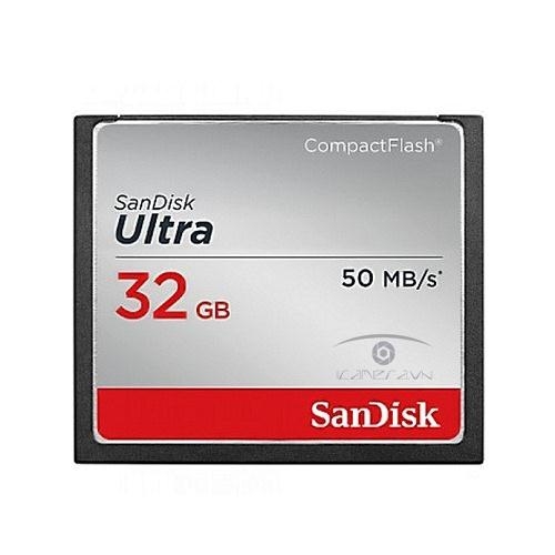 Thẻ nhớ CompactFlash SanDisk Ultra 32GB SDCFHS-032G-G46