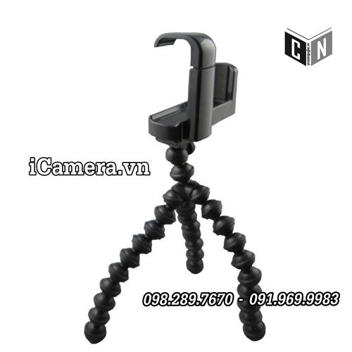 Giá đỡ chụp ảnh smartphone tripod con rệp bẻ uốn mọi địa hình