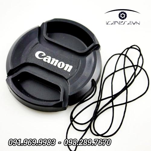 Nắp ống kính Canon 58mm cap bảo vệ lens chống bụi bẩn