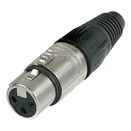 Jack Mic 3 pin XLR female connector NC3FX XLR-3F