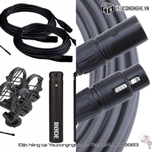 Dây micro XLR male to female 25ft Mogami đầu giắc Canon đực ra cái