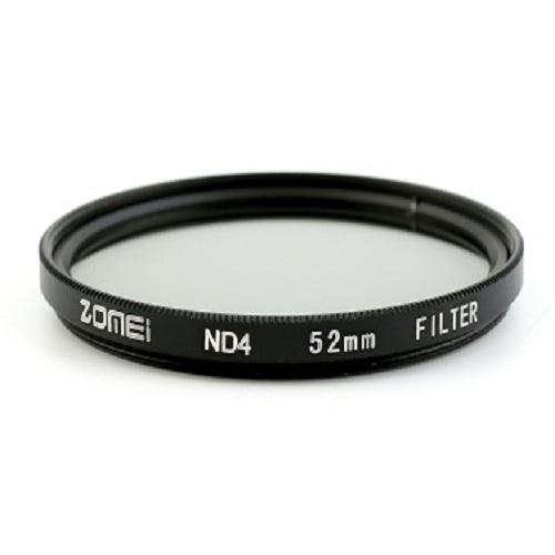 Filter 52mm ND4 cho ống kính máy ảnh giá rẻ Zomei