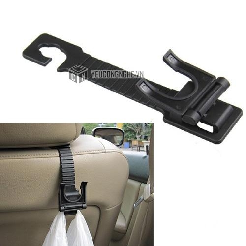 Móc treo đồ, đỡ chai nước sau tựa đầu xe hơi Headrest hook Chezhijing BE-03